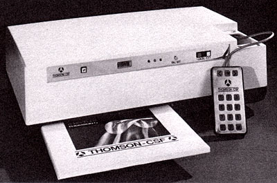 Thomson CSF Transmissive VideoDisc Player