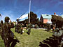 Argentina Flag Raised in the Falkland Islands April 2, 1982