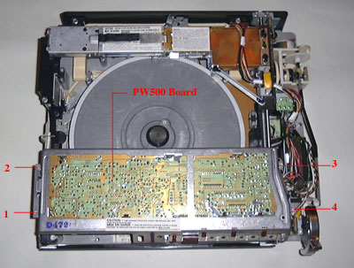 PW500 Circuit Board Loosening