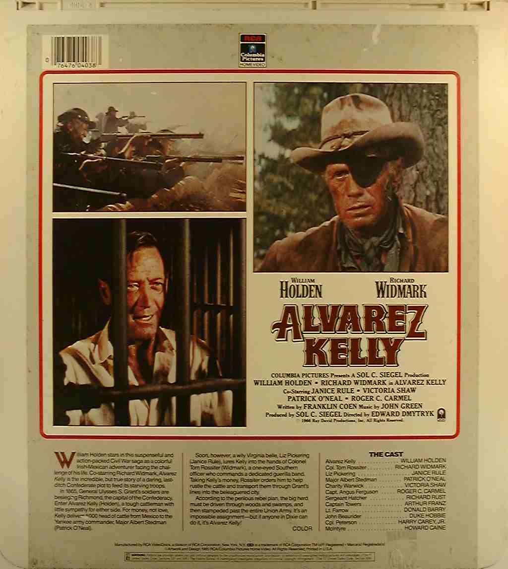 CED title precursor to the Blu-ray DVD movie disc format