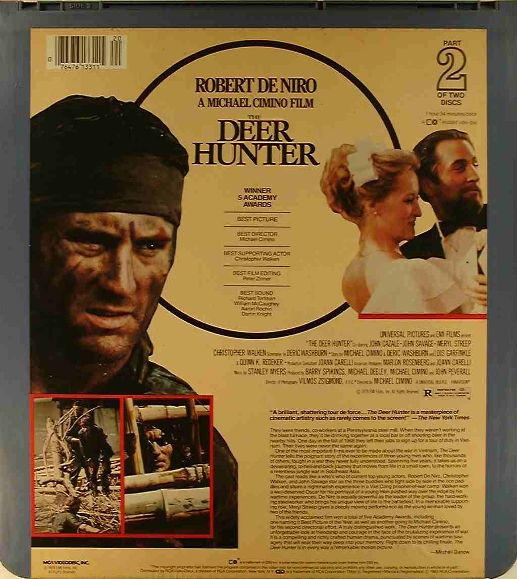 CED title precursor to the Blu-ray DVD movie disc format