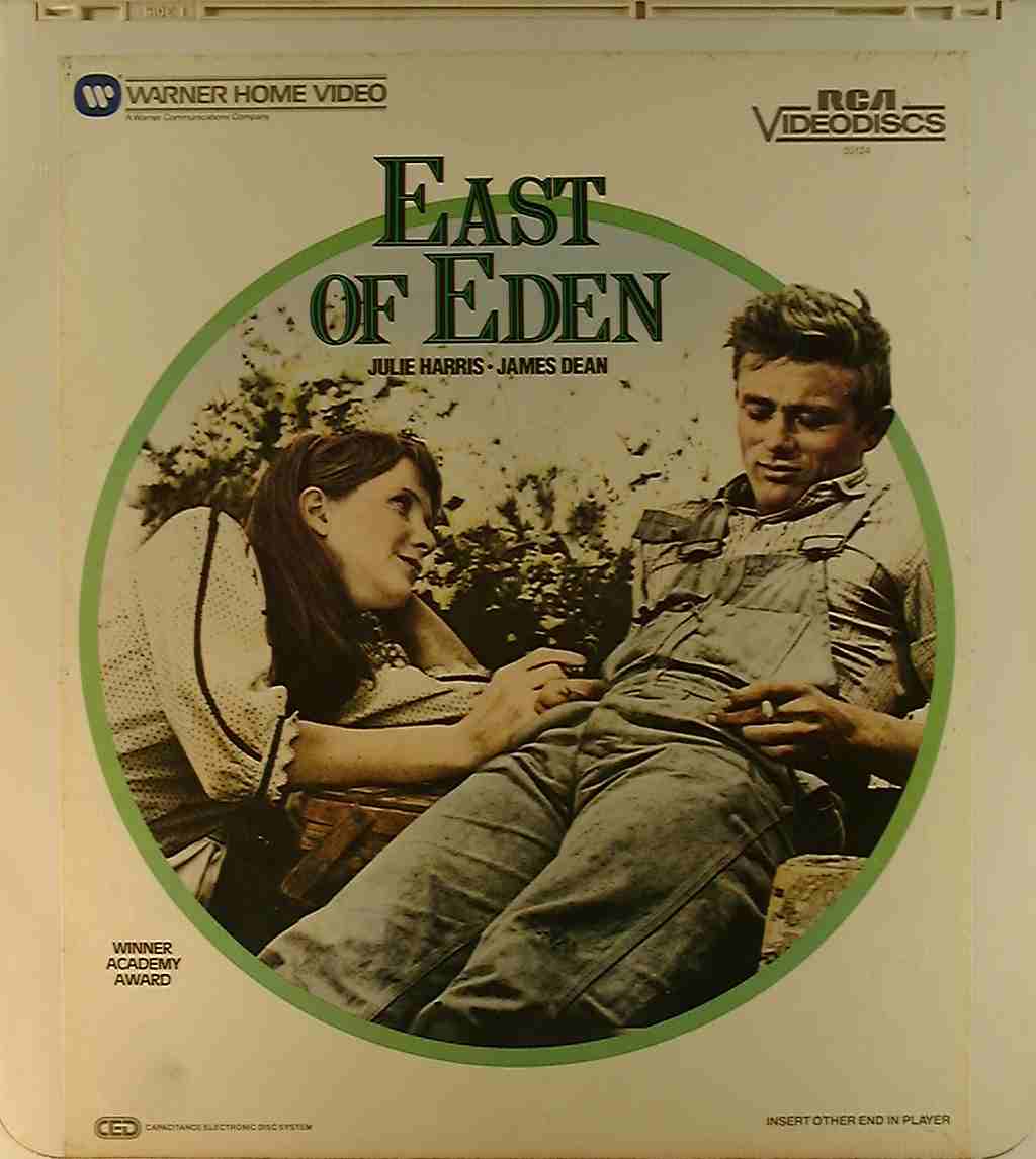 CED title precursor to the Blu-ray DVD movie disc format