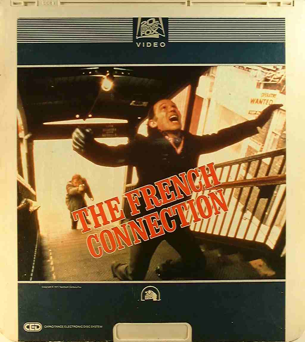 CED title precursor to the Blu-ray DVD movie disc format