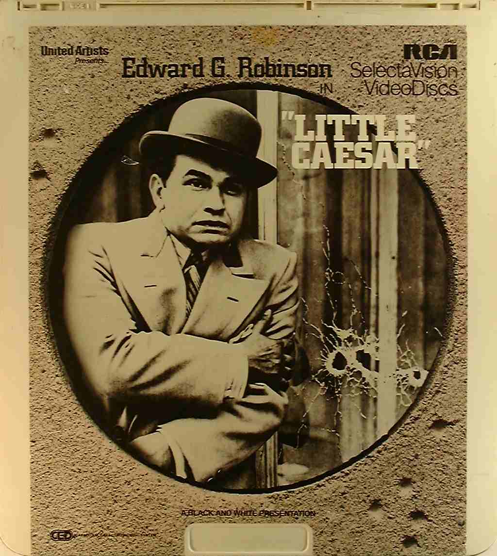 CED title precursor to the Blu-ray DVD movie disc format