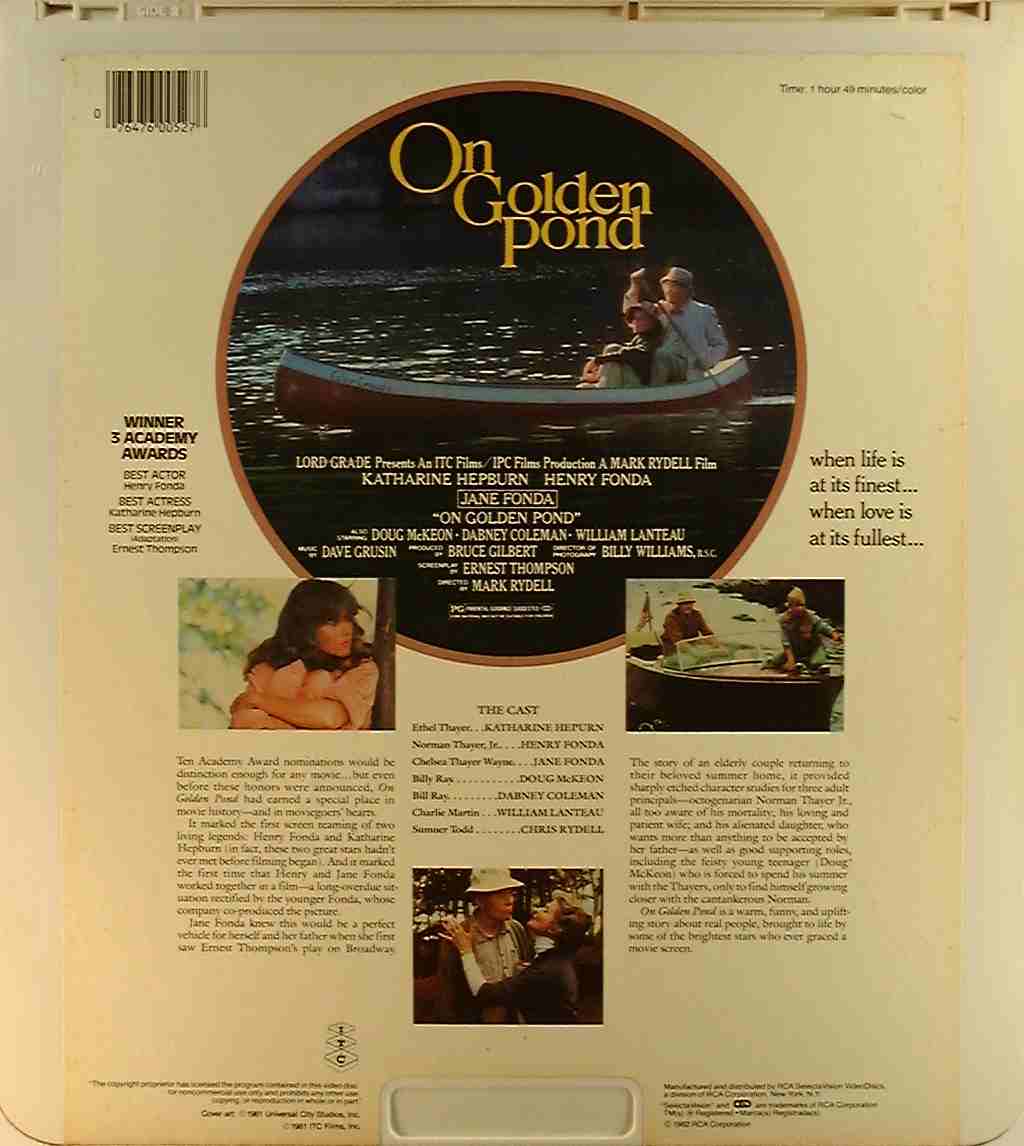 CED title precursor to the Blu-ray DVD movie disc format